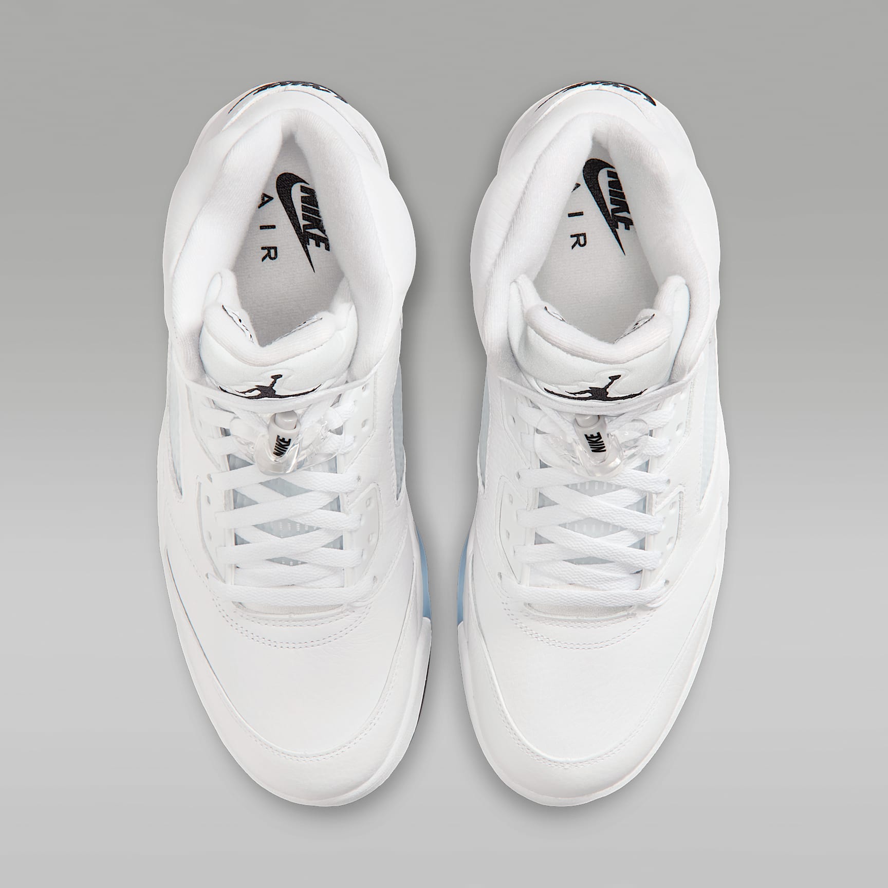 Air Jordan 5 Retro OG "White Metallic" Schuh (Herren) – Weiß/Metallic Silver/Schwarz