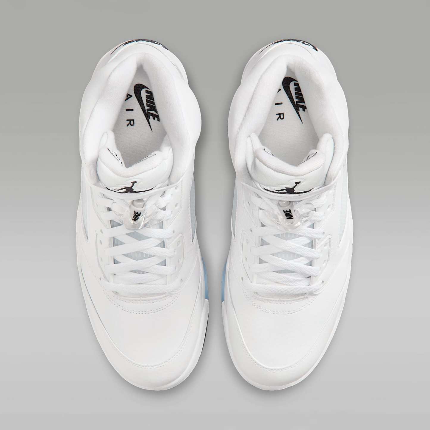 Air Jordan 5 Retro OG "White Metallic" Schuh (Herren) – Weiß/Metallic Silver/Schwarz