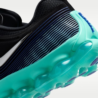 Nike Air Liquid Max Herrenschuh – Schwarz/Radiant Blue/Aurora Green/Chrome