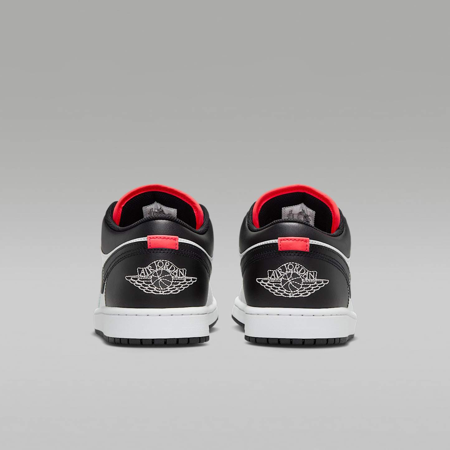 Air Jordan 1 Low Herrenschuh – Neutral Grey/Summit White/Infrared 23/Schwarz