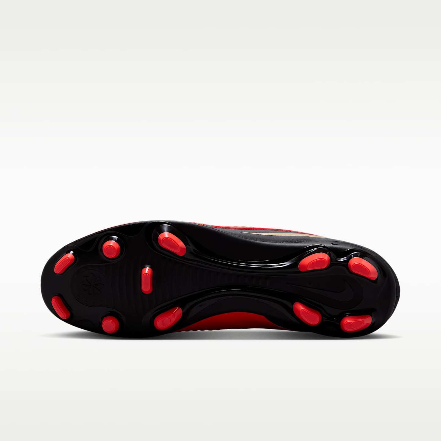 Nike Phantom 6 High Club Fußballschuh für verschiedene Böden – Bright Crimson/Schwarz/Blur