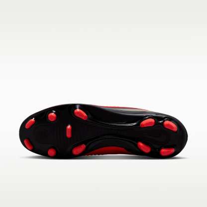 Nike Phantom 6 High Club Fußballschuh für verschiedene Böden – Bright Crimson/Schwarz/Blur