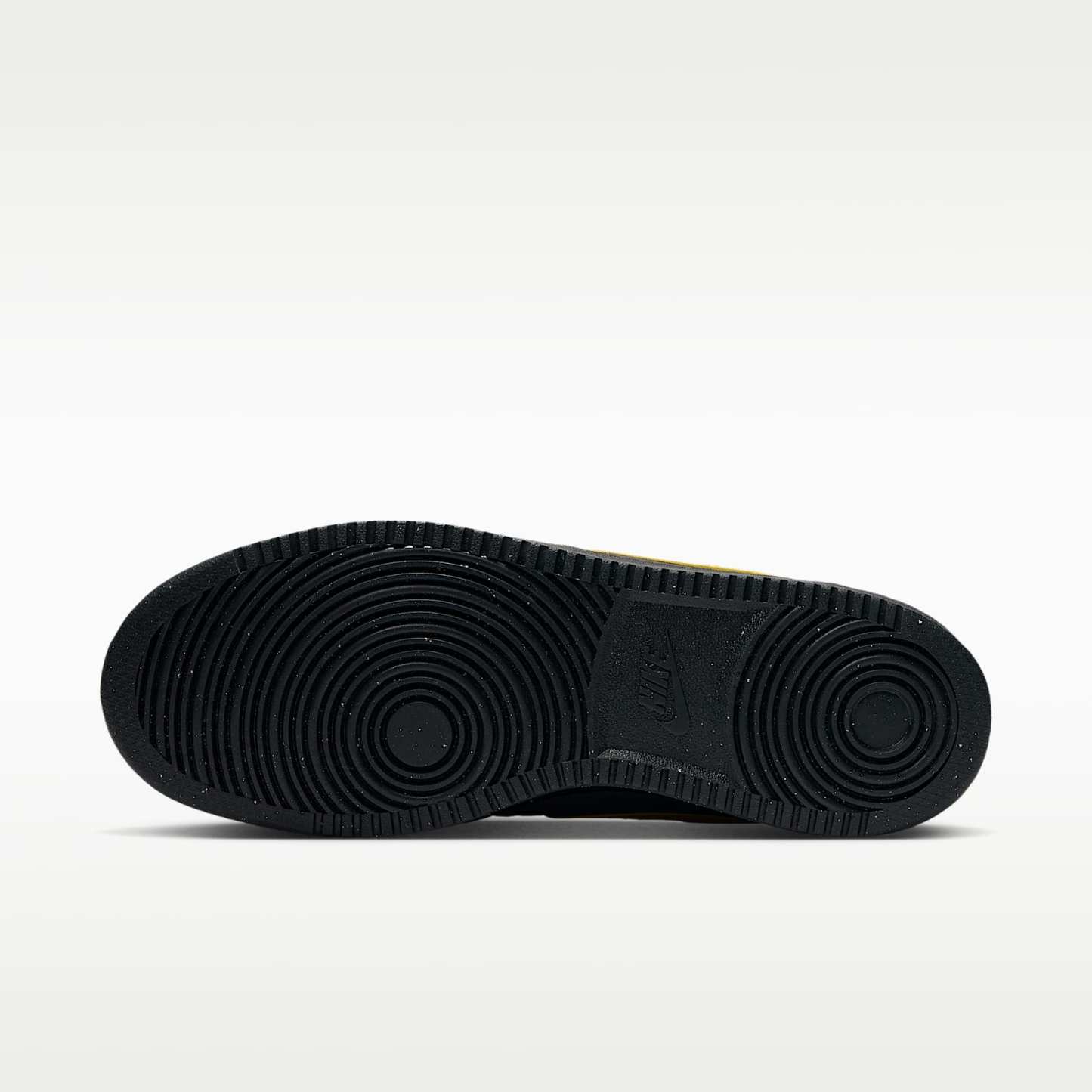 Nike Court Vision Low Herrenschuh – Dark Smoke Grey/Schwarz/Chrome Yellow