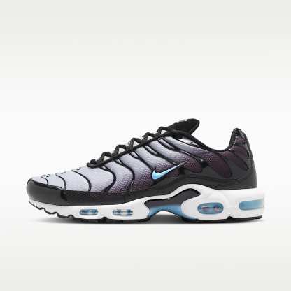 Nike Air Max Plus Schuh (Herren) – Schwarz/Light Smoke Grey/Weiß/Football Blue