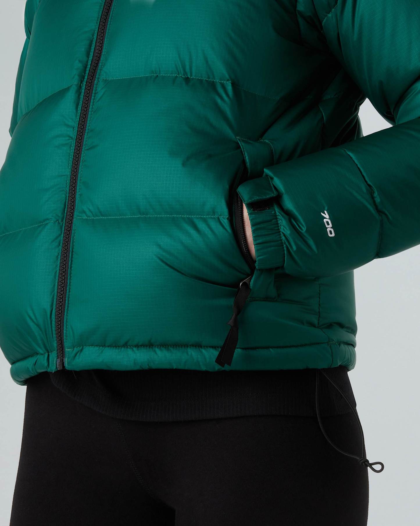 1996 Retro Nuptse Jacke für Damen – Hunter Green