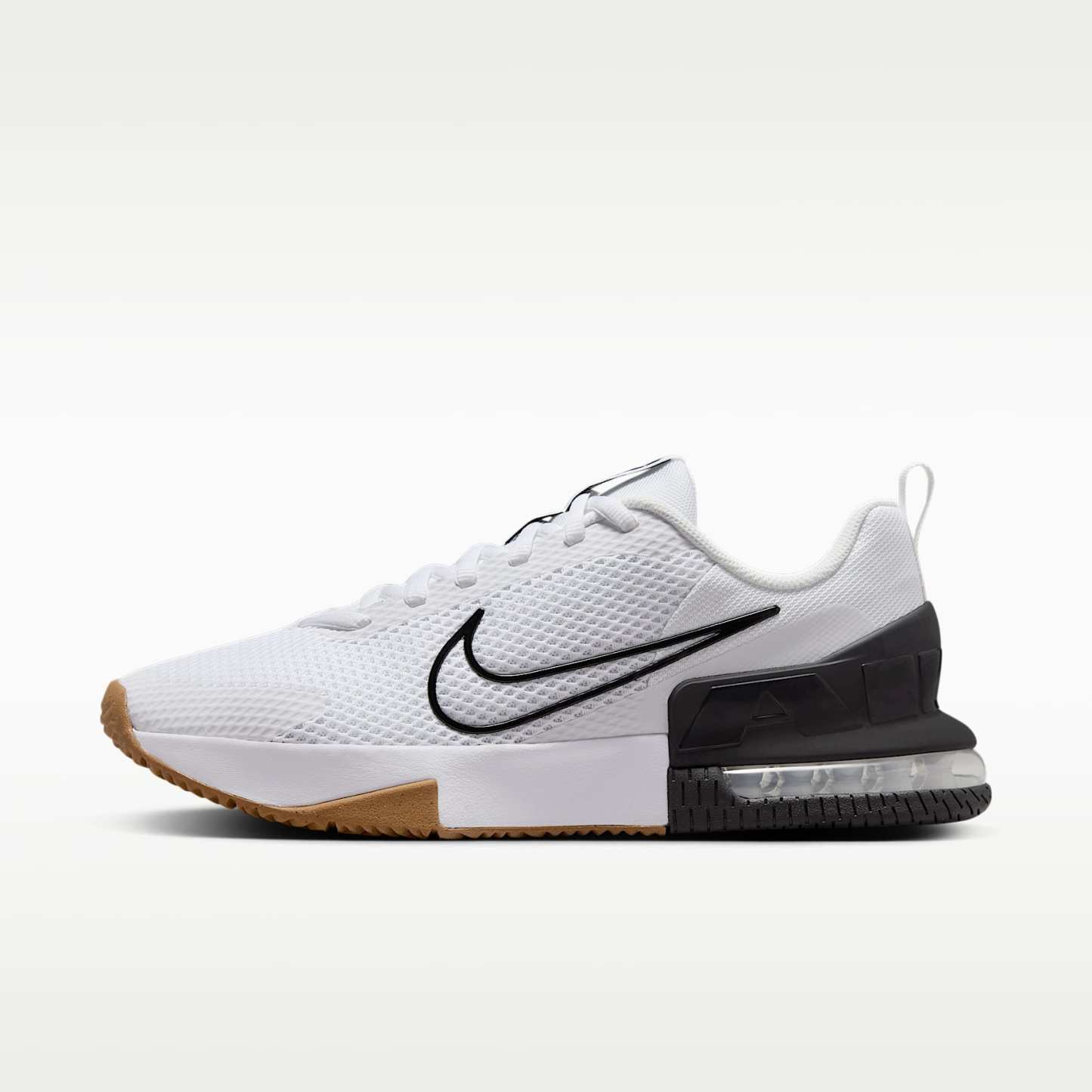 Nike Air Max Alpha Trainer 6 Workout-Schuh (Herren) – Weiß/Schwarz/Gum Medium Brown/Weiß