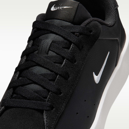 Nike Court Heritage Damenschuh – Schwarz/Schwarz/Weiß