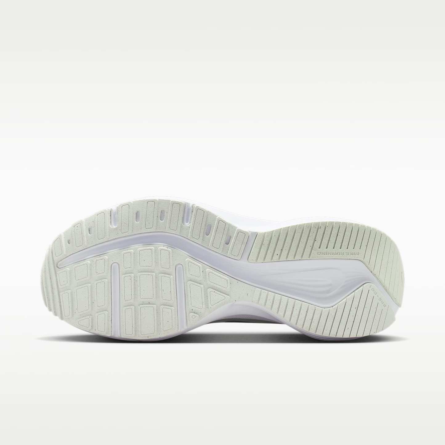 Nike Downshifter 14 Straßenlaufschuh (Damen) – Off White/Barely Green/Weiß/Metallic Silver