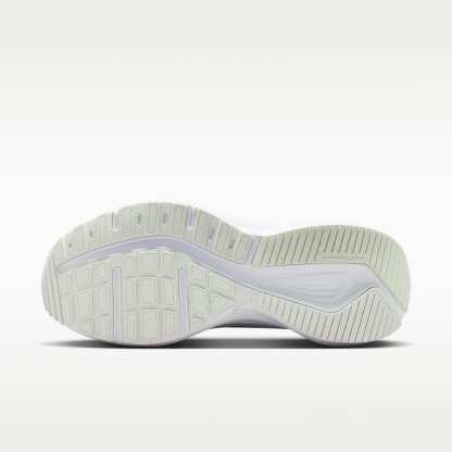 Nike Downshifter 14 Straßenlaufschuh (Damen) – Off White/Barely Green/Weiß/Metallic Silver