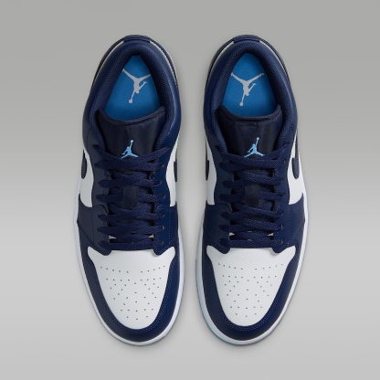 Air Jordan 1 Low Herrenschuh – Midnight Navy/Weiß/University Blue