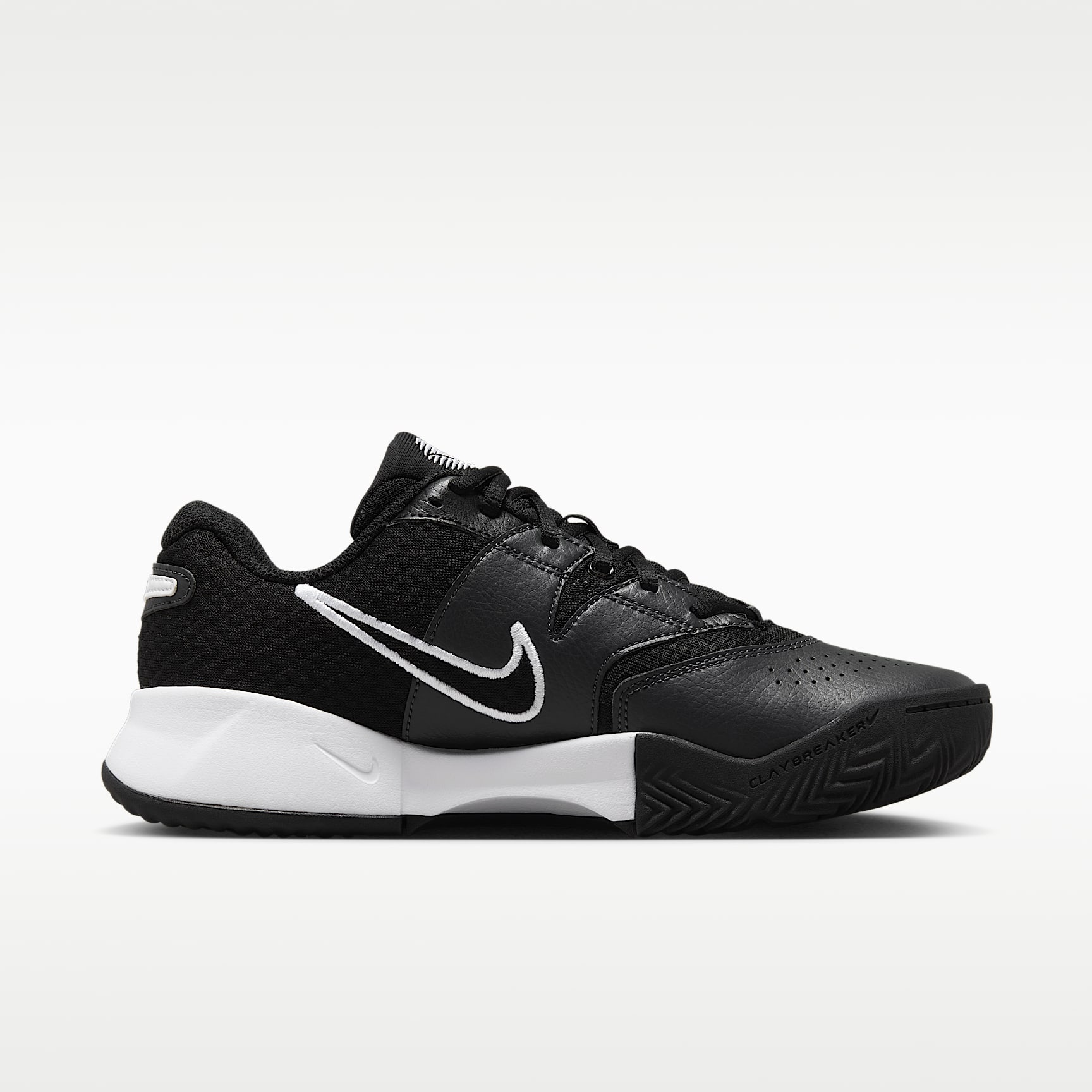 NikeCourt Lite 4 Tennisschuh für Sandplätze für Damen – Schwarz/Anthracite/Weiß