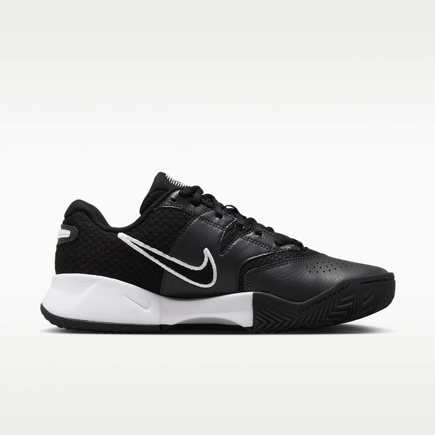 NikeCourt Lite 4 Tennisschuh für Sandplätze für Damen – Schwarz/Anthracite/Weiß