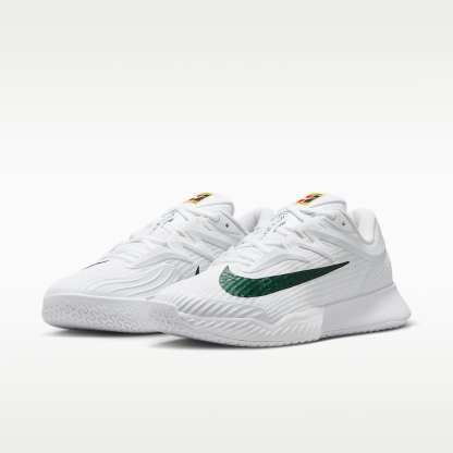 Nike Vapor Pro 3 PRM Tennisschuhe für den Hartplatz (Damen) – Weiß/University Gold/University Red/Gorge Green