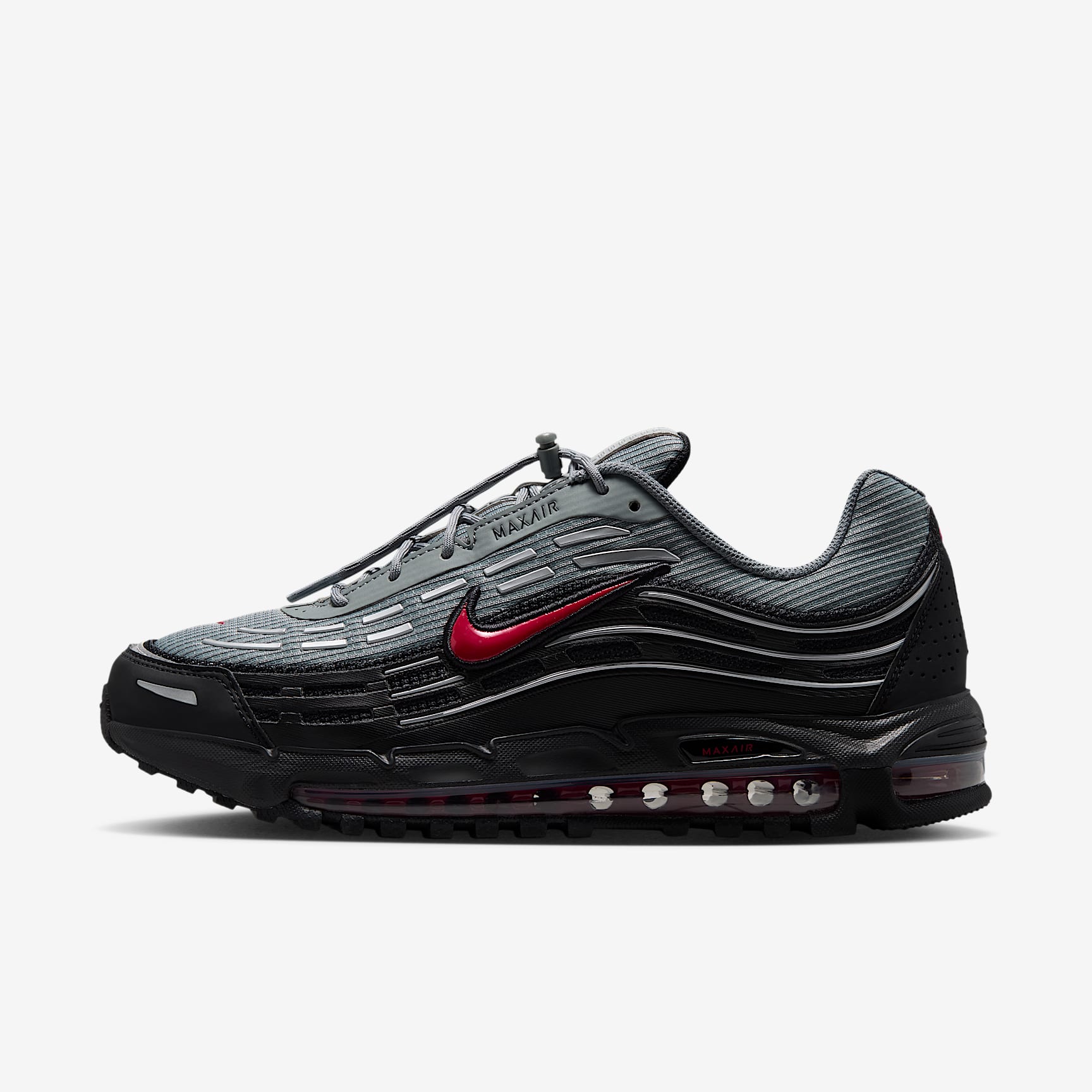 Nike Air Max TL 2.5 Schuh (Herren) – Smoke Grey/Schwarz/Dark Smoke Grey/Tough Red