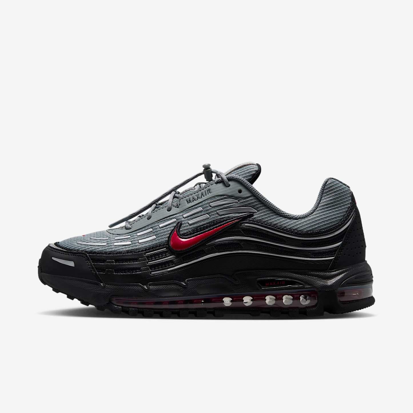 Nike Air Max TL 2.5 Schuh (Herren) – Smoke Grey/Schwarz/Dark Smoke Grey/Tough Red