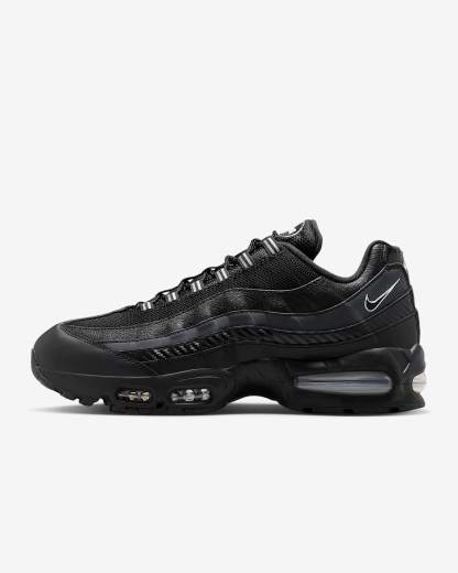Nike Air Max 95 Big Bubble Schuh (Herren) – Schwarz/Metallic Silver/Cool Grey/Weiß