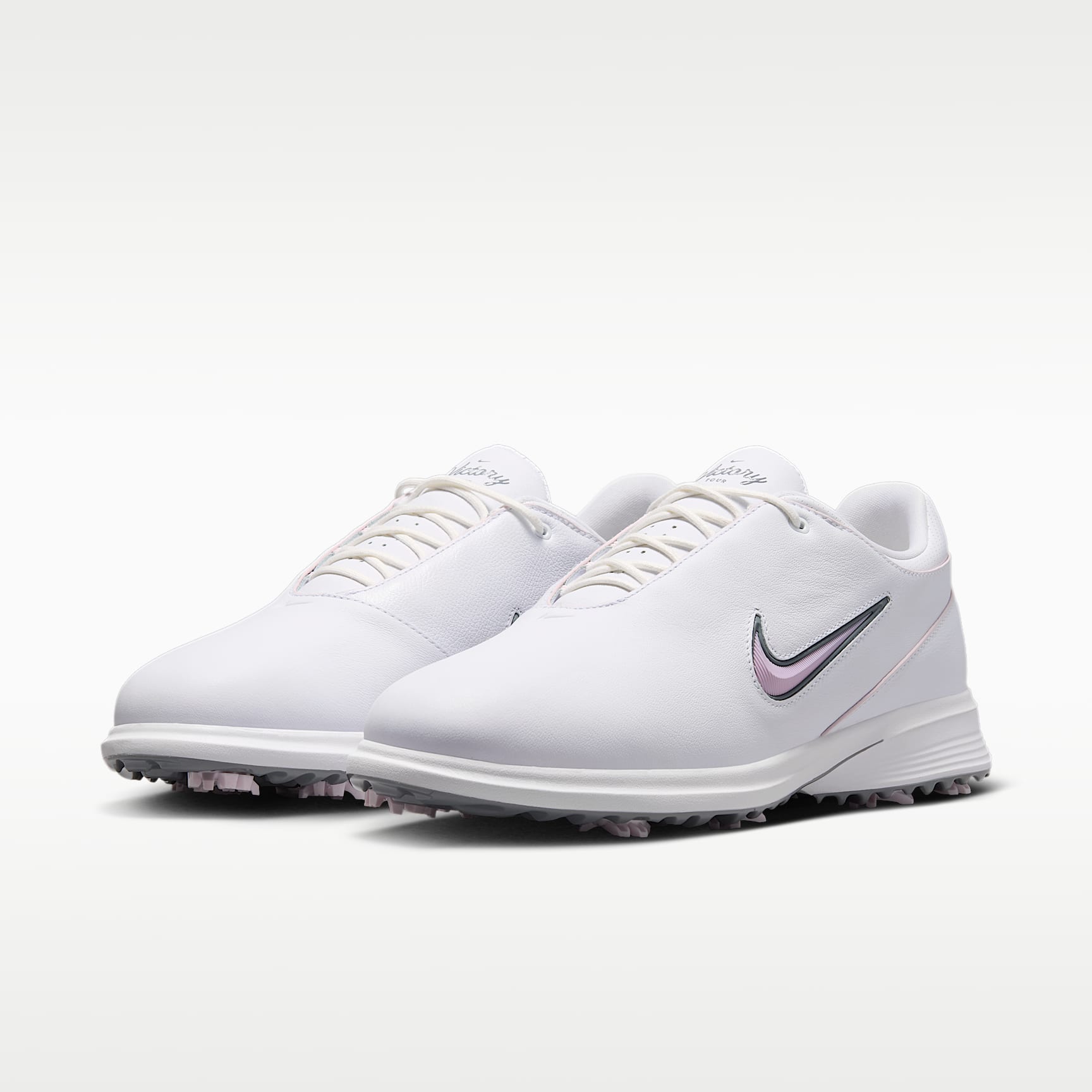 Nike Victory Tour 4 Golfschuh – Weiß/Weiß/Cool Grey/Bleached Lilac