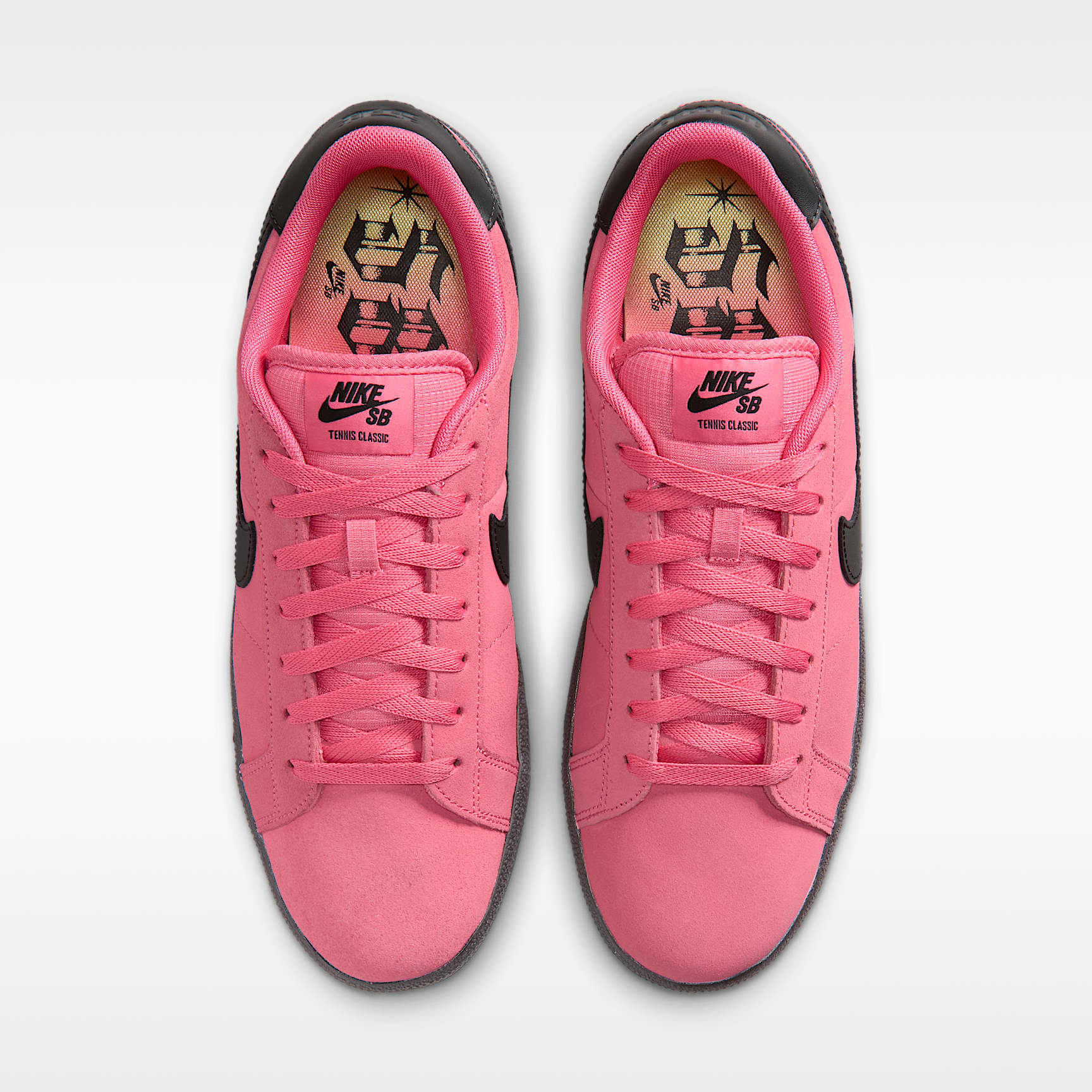 Nike SB Zoom Tennis Classic Skaterschuh – Hyper Pink/Schwarz