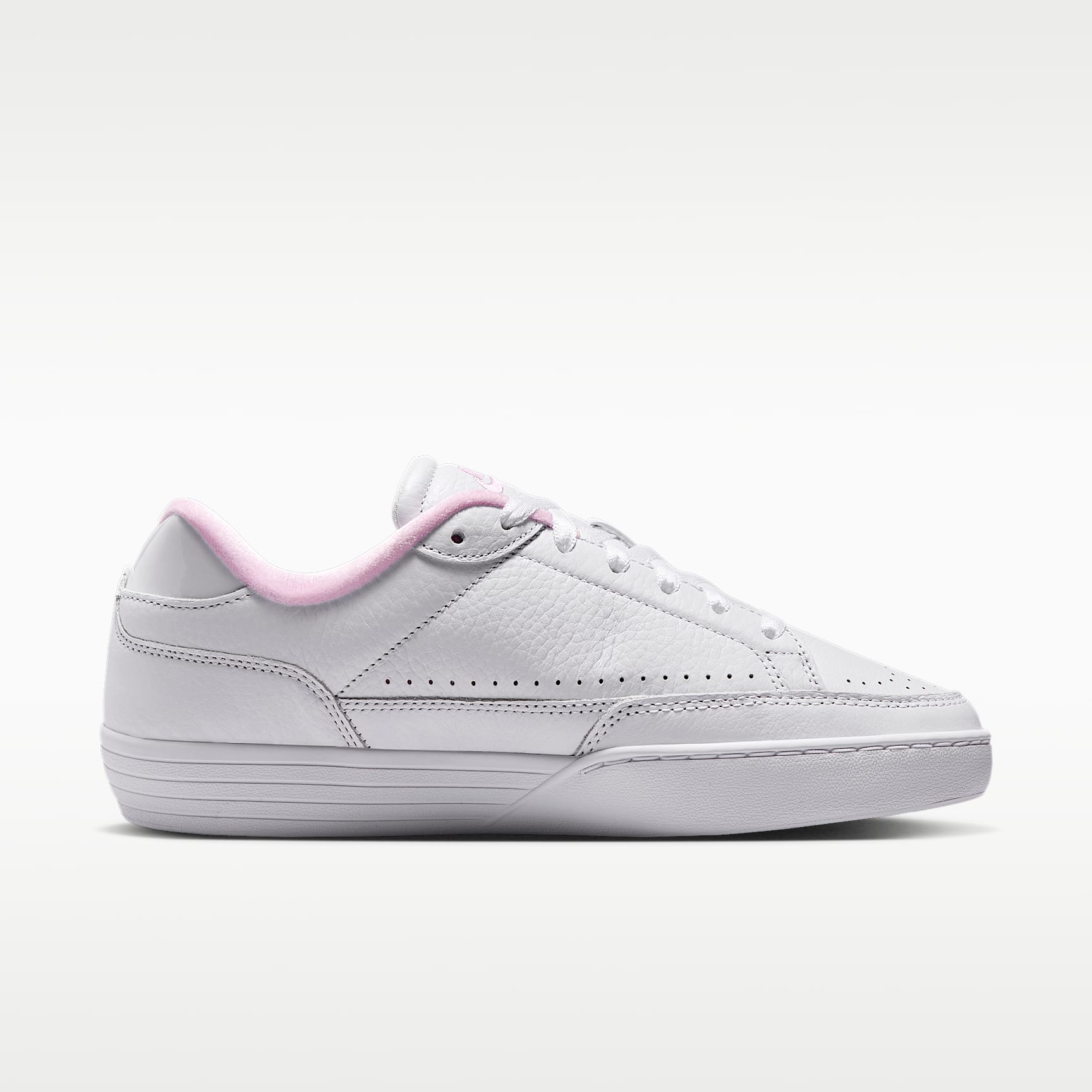 Nike Tennis Centre "Florette" Schuh (Damen) – Weiß/Bleached Lilac/Metallic Silver/Pink Rise
