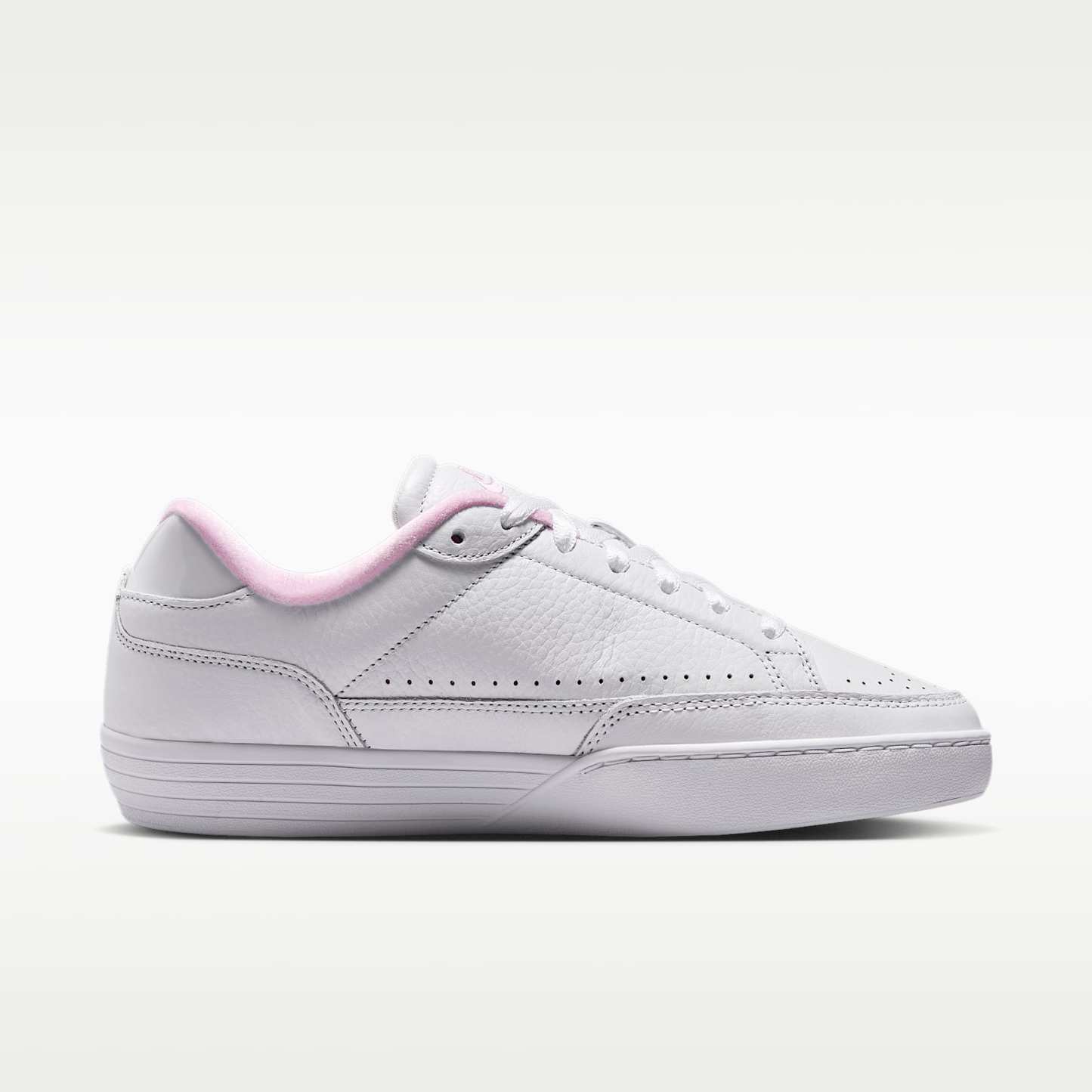 Nike Tennis Centre "Florette" Schuh (Damen) – Weiß/Bleached Lilac/Metallic Silver/Pink Rise