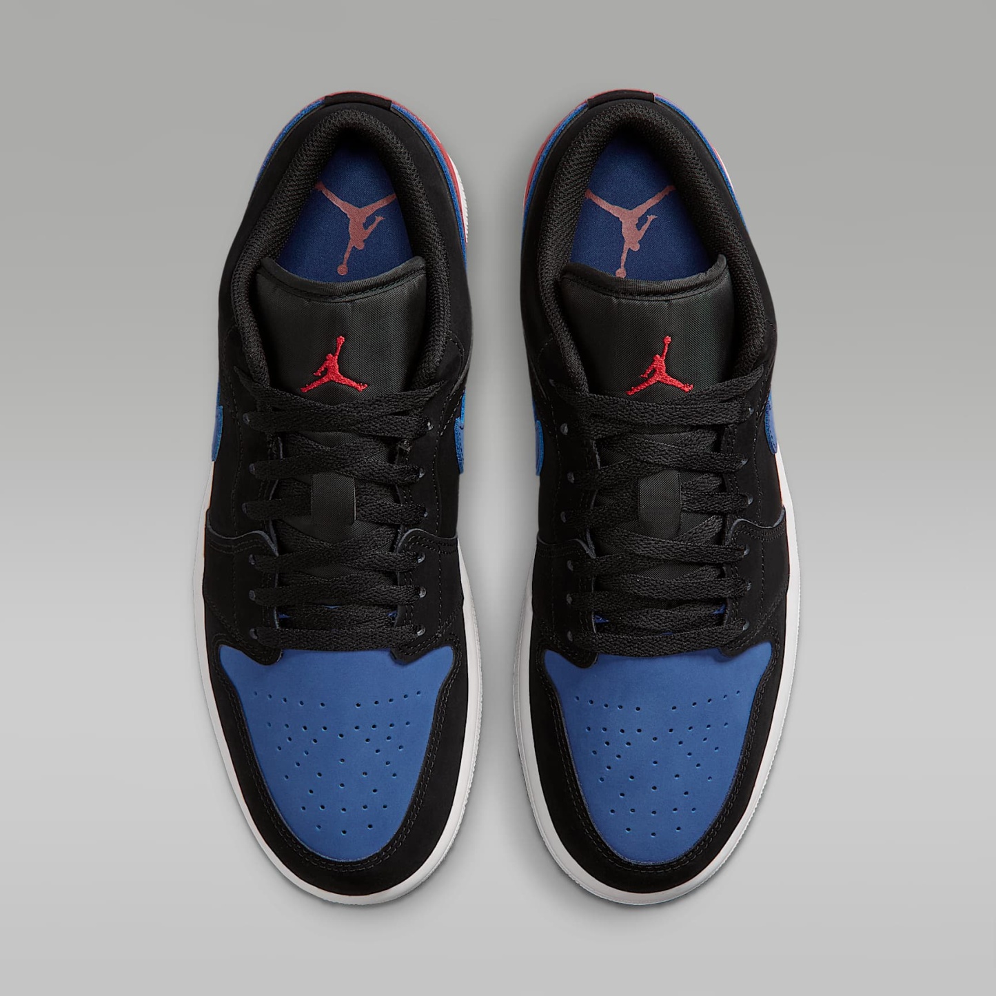 Air Jordan 1 Low Herrenschuh – Schwarz/True Blue/Varsity Red/Summit White