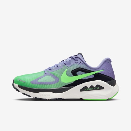 Nike Structure Plus Straßenlaufschuh (Herren) – Iron Purple/Off Noir/Sail/Voltage Green