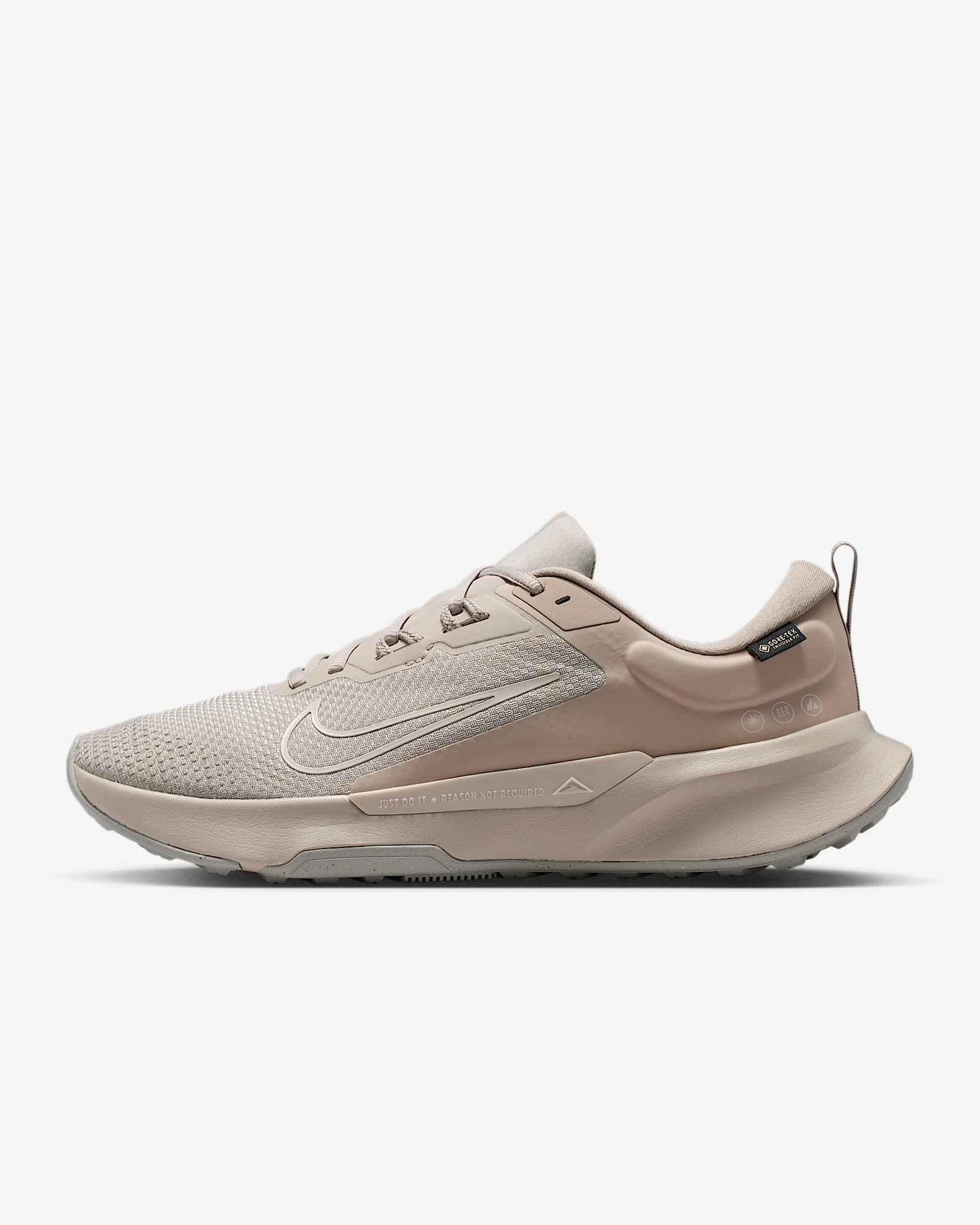 Nike Juniper Trail 2 GORE-TEX wasserdichter Traillaufschuh für Herren – Cream II/Light Orewood Brown