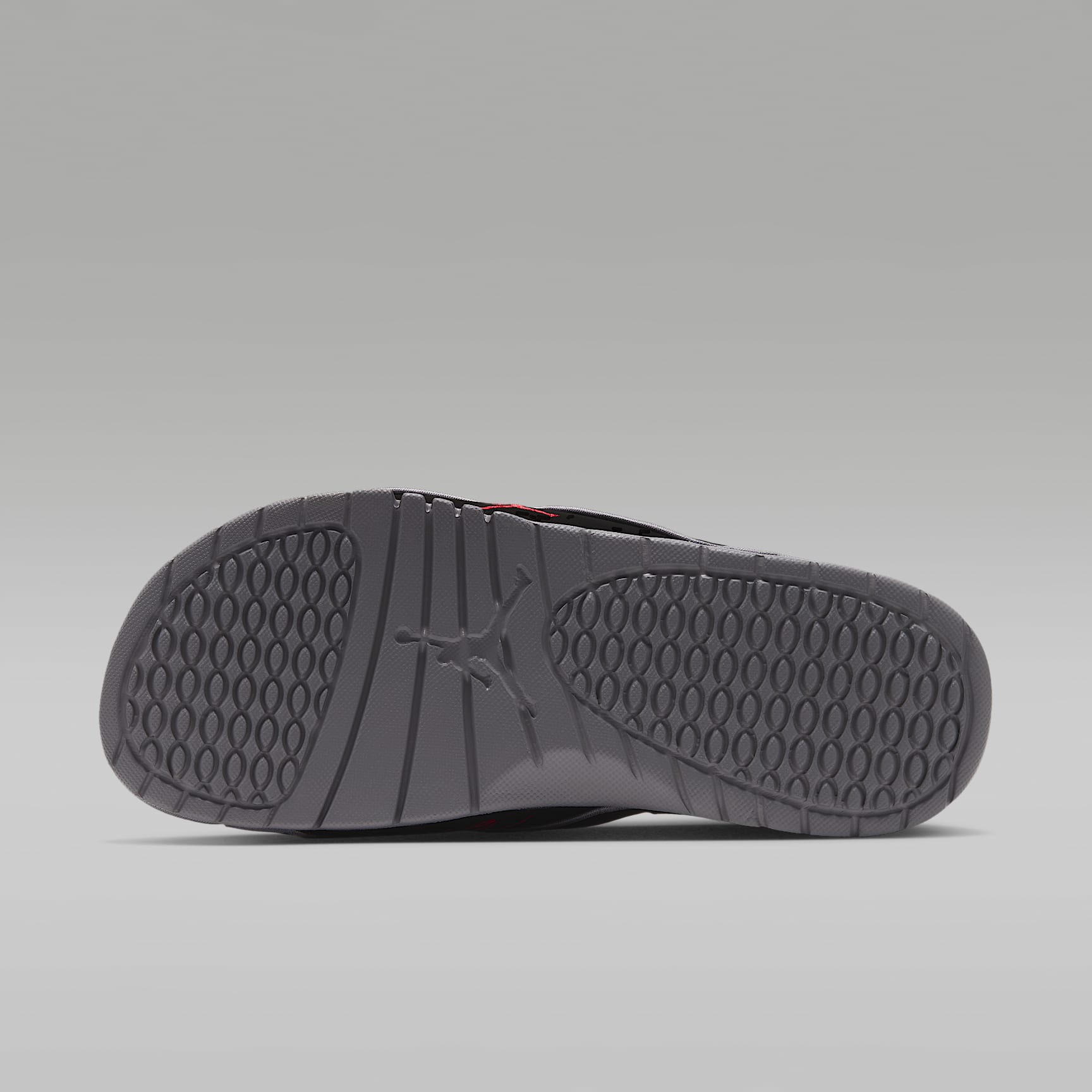 Jordan Hydro 4 Retro Herren-Badeslipper – Schwarz/Cement Grey/Fire Red