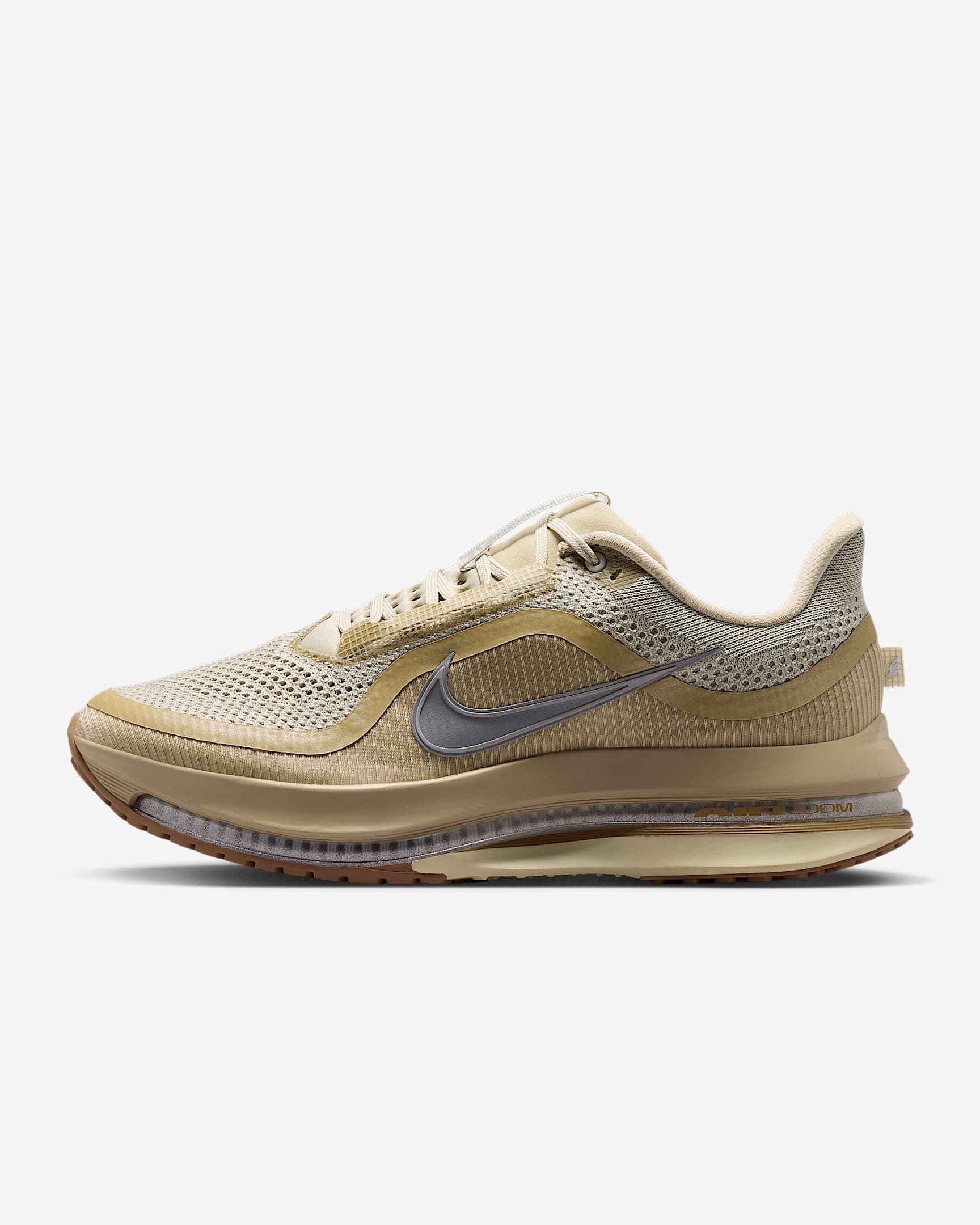 Nike Pegasus Premium Straßenlaufschuh (Herren) – Desert Khaki/Light Khaki/Filbert/Metallic Silver