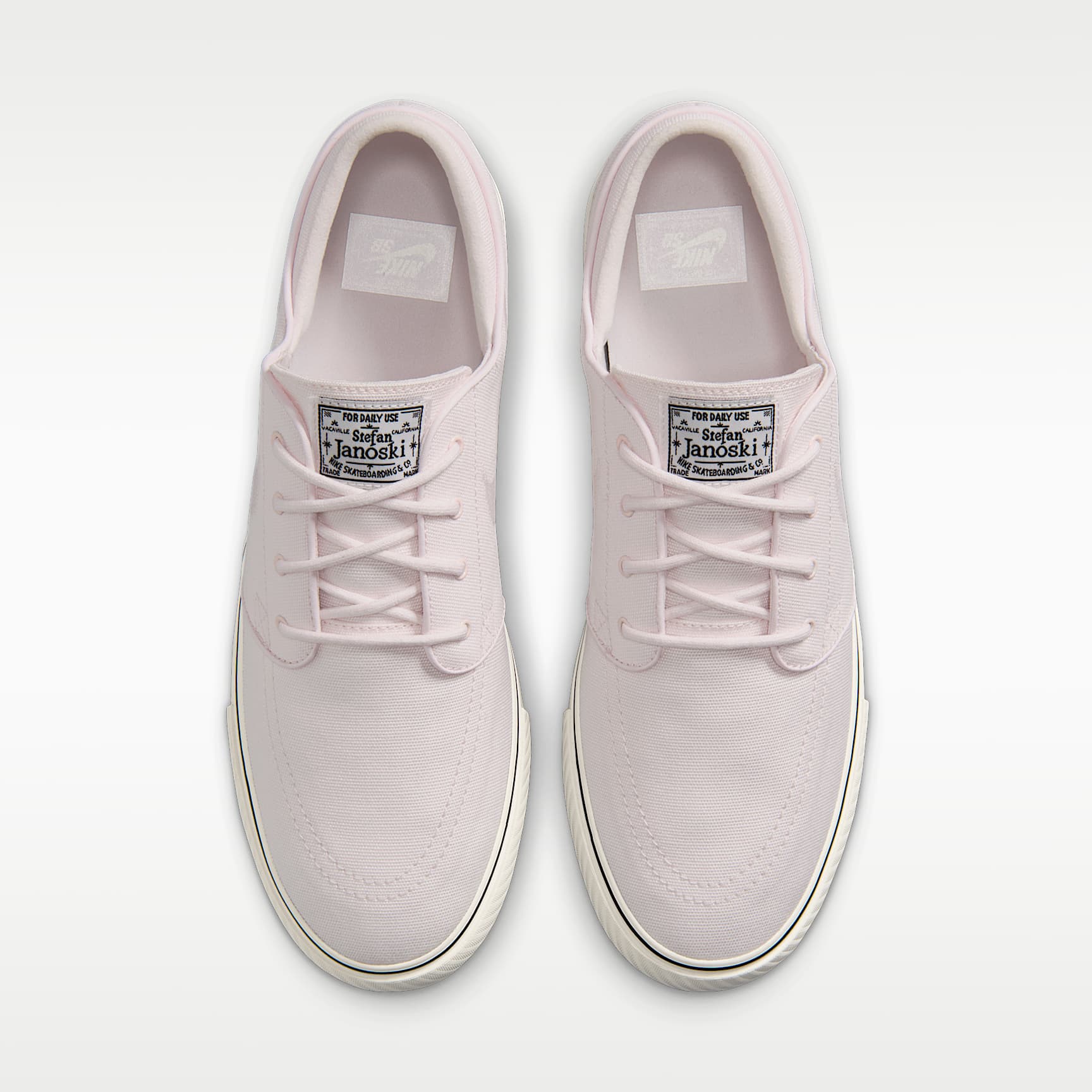 Nike SB Zoom Janoski OG+ Canvas Skateboardschuh – Pearl Pink/Sail/Pearl Pink