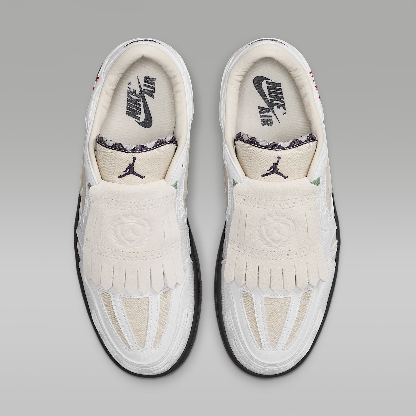 Air Jordan 1 Low Method of Make Schuh (Damen) – Light Orewood Brown/Schwarz/Steam/Weiß