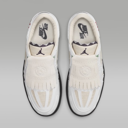 Air Jordan 1 Low Method of Make Schuh (Damen) – Light Orewood Brown/Schwarz/Steam/Weiß
