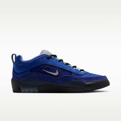 Nike Air Max Ishod Skateboardschuh – Blue Void/Radiant Blue/Bright Blue/Metallic Silver
