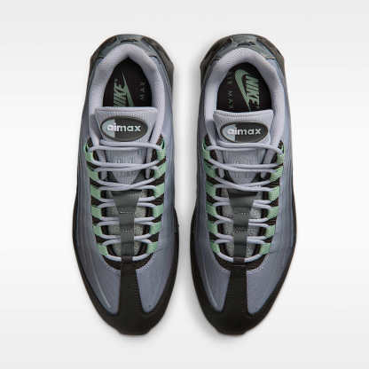 Nike Air Max 95 Big Bubble Tech Schuh (Herren) – Medium Ash/Wolf Grey/Metallic Silver/Steam