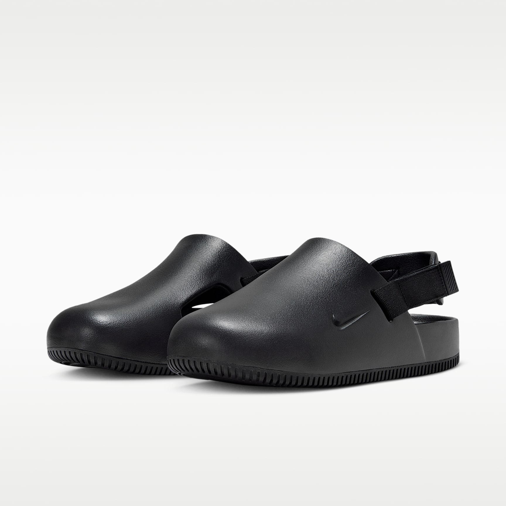 Nike Calm Herren-Mules – Schwarz/Schwarz