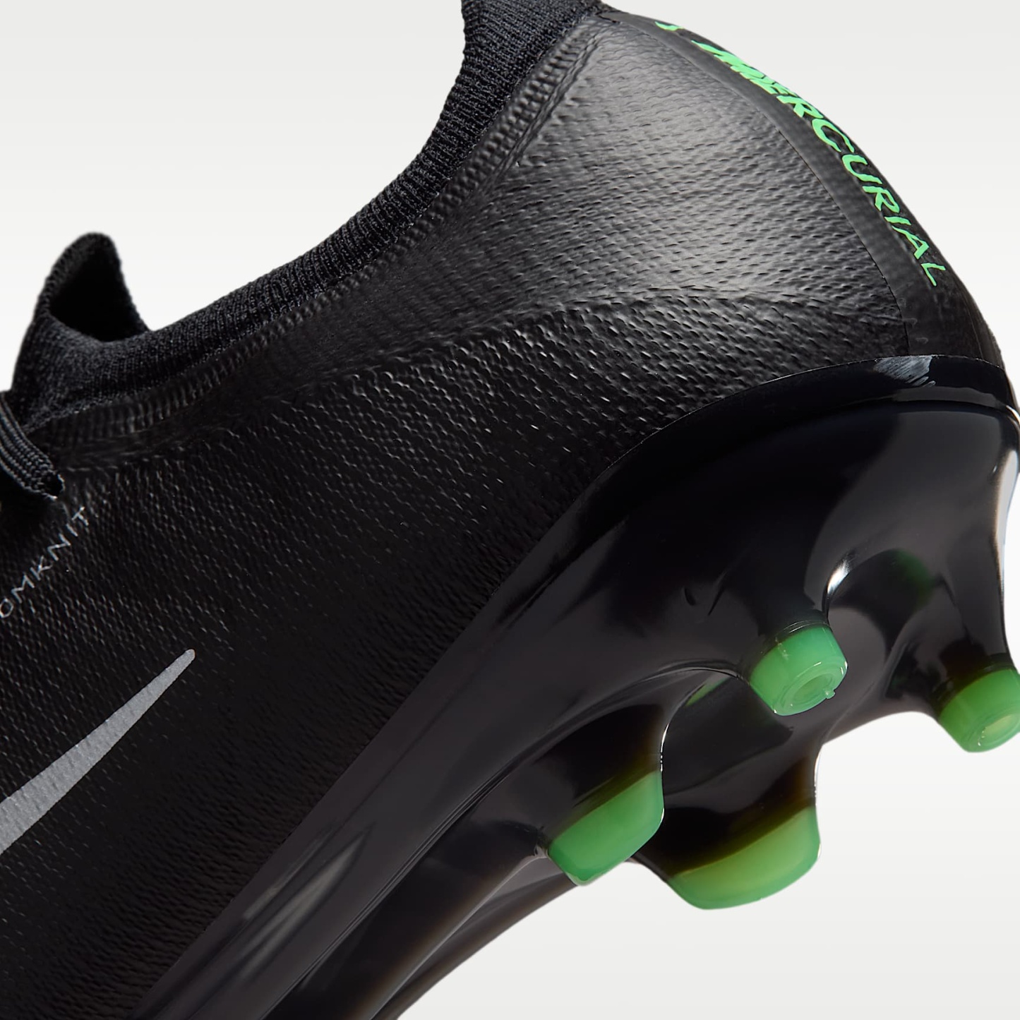 Nike Mercurial Vapor 17 Elite Low-Top-Fußballschuh für Kunstrasen – Schwarz/Schwarz/Illusion Green
