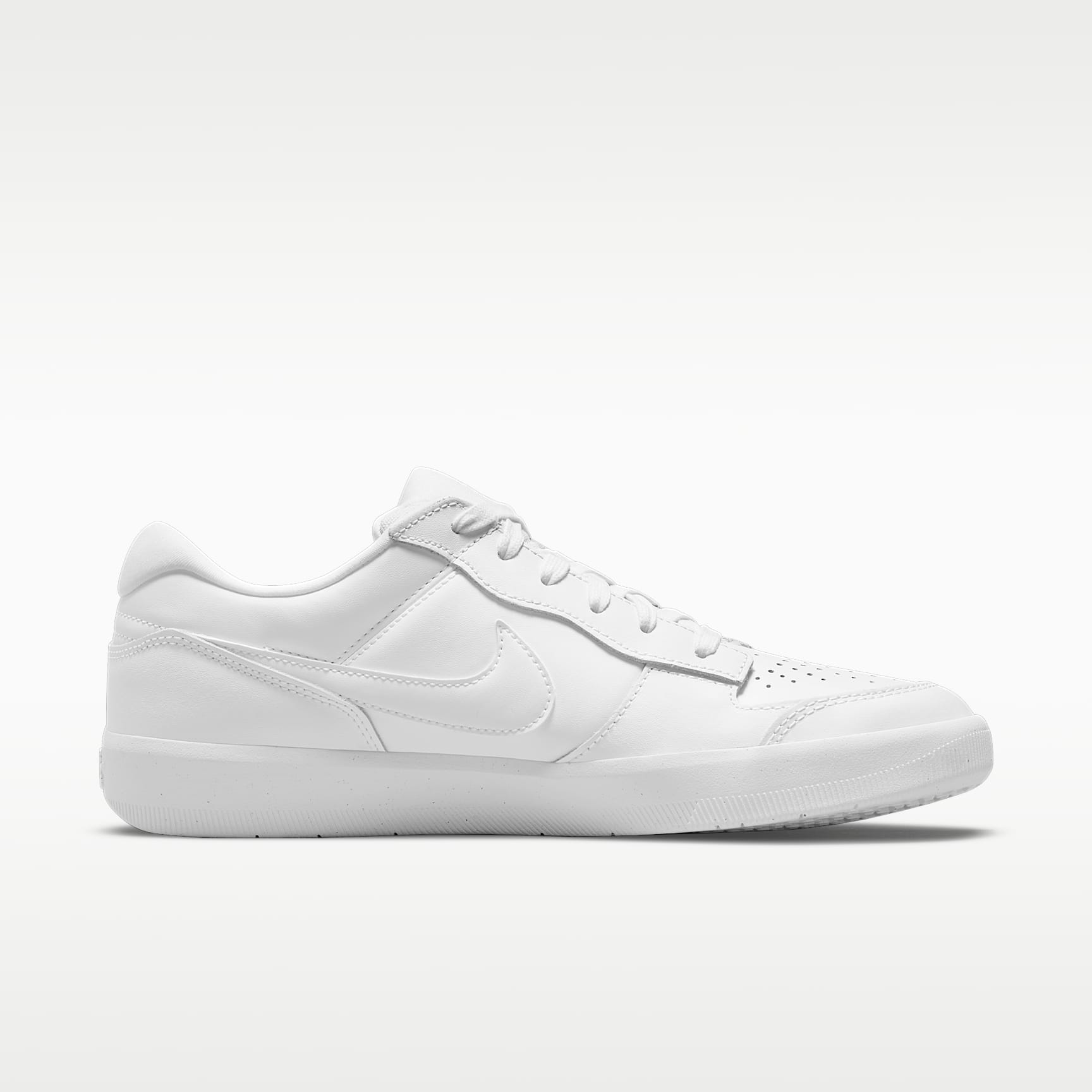 Nike SB Force 58 Premium Skateboard-Schuh – Weiß/Weiß/Weiß/Weiß