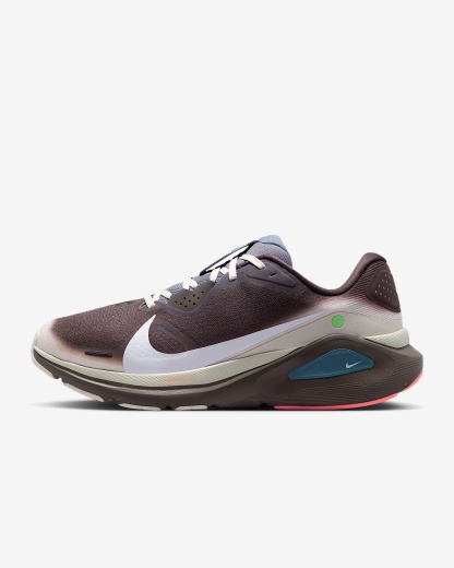 Nike Structure 26 Straßenlaufschuh (Herren) – Baroque Brown/Ironstone/Sea Glass/Weiß