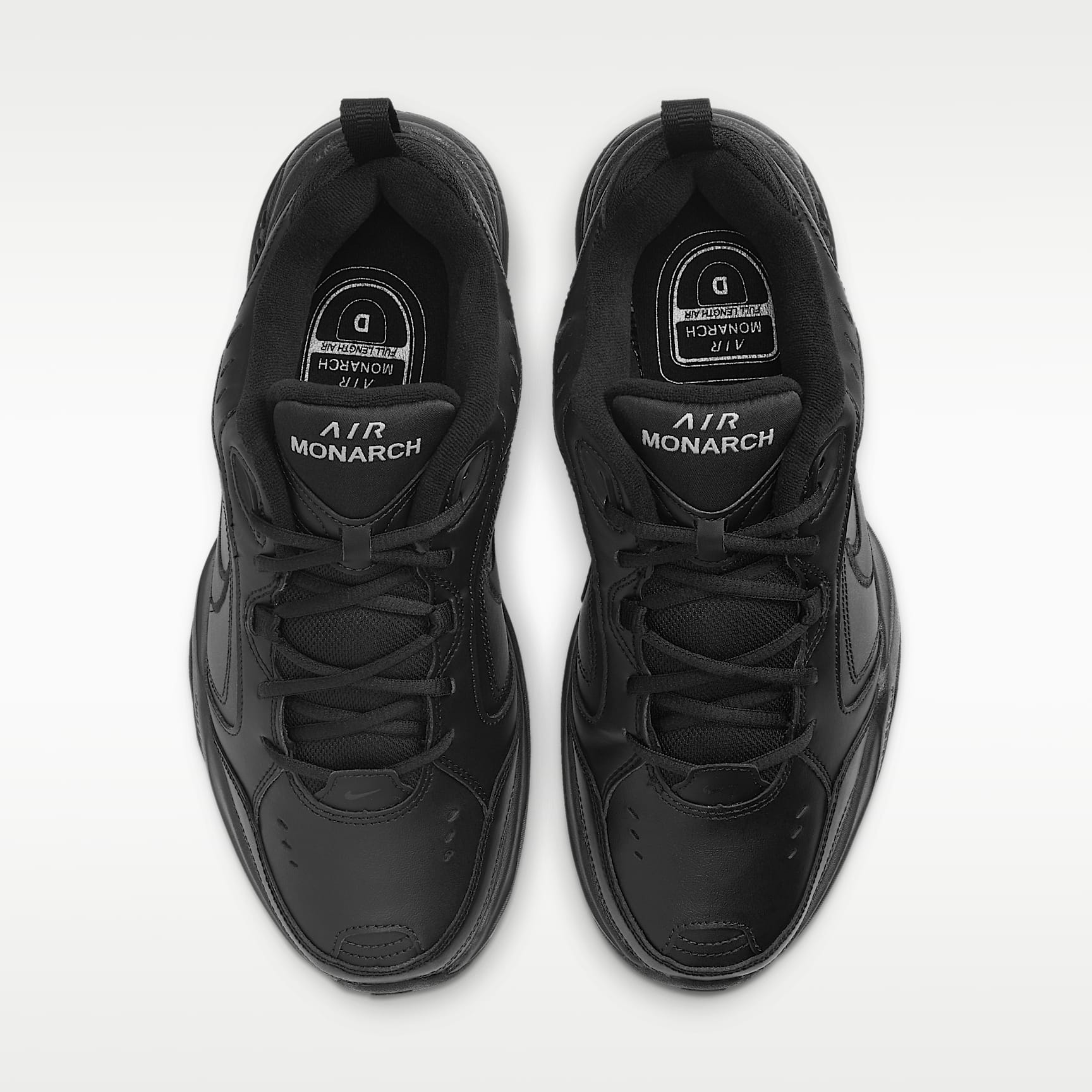 Nike Air Monarch IV Workout-Schuh für Herren – Schwarz/Schwarz