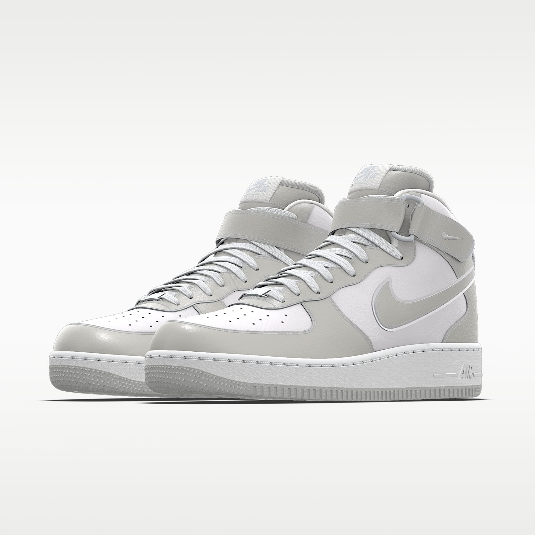 Nike Air Force 1 Mid By You personalisierbarer Damenschuh – Multi-Color/Multi-Color/Multi-Color [2120804569]