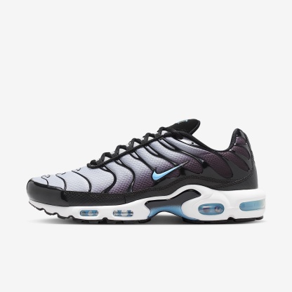 Nike Air Max Plus Schuh (Herren) – Schwarz/Light Smoke Grey/Weiß/Football Blue