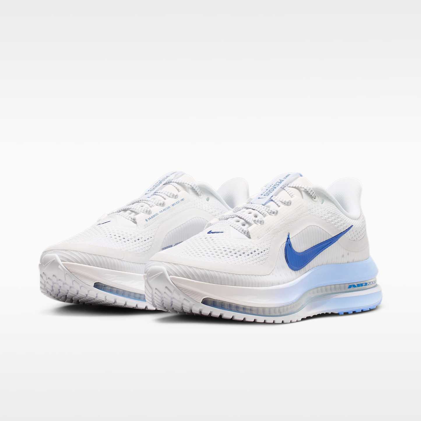 Nike Pegasus Premium Straßenlaufschuh (Damen) – Weiß/Aluminum/Sundial/Mystic Navy
