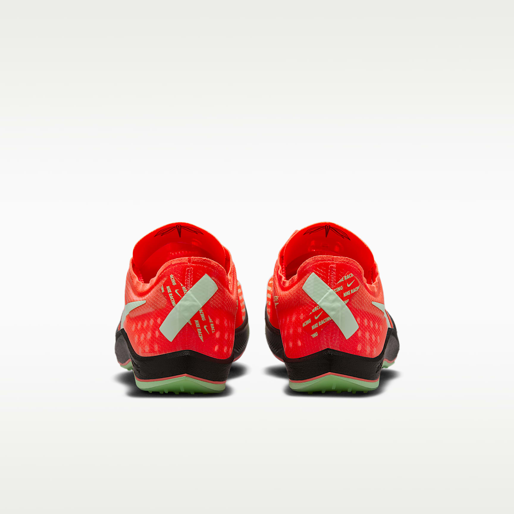 Nike Dragonfly XC Cross-Country-Spikes – Bright Crimson/Schwarz/Metallic Silver/Vapor Green