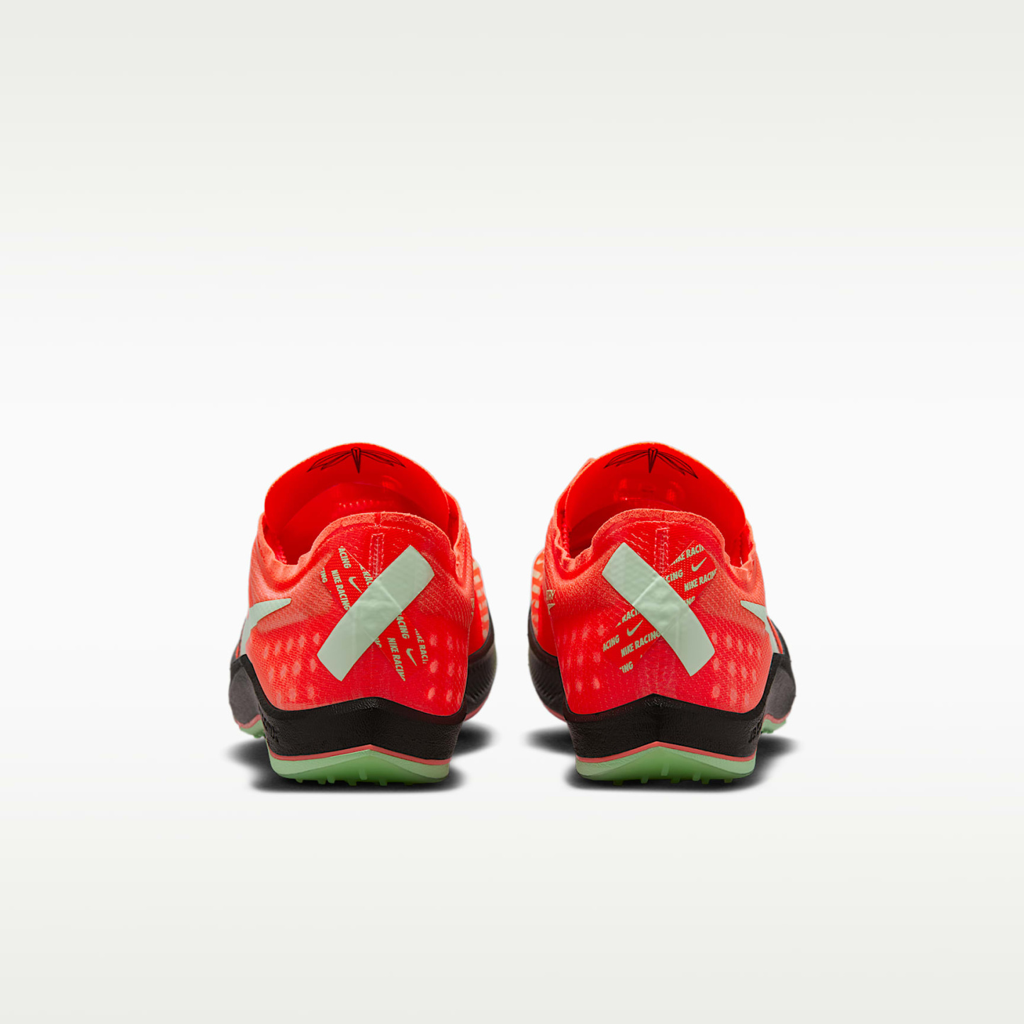 Nike Dragonfly XC Cross-Country-Spikes – Bright Crimson/Schwarz/Metallic Silver/Vapor Green