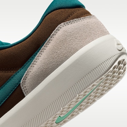 Nike SB Force 58 Skateboardschuh – Mosswood Brown/Light Orewood Brown/Sail/Geode Teal