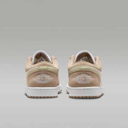 Air Jordan 1 Low Damenschuh – Khaki/Olive Aura/Sail/Weiß
