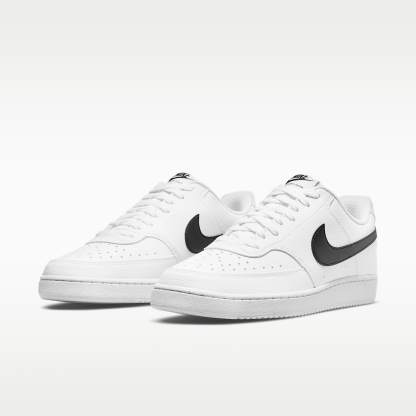 Nike Court Vision Low Next Nature Herrenschuh – Weiß/Weiß/Schwarz