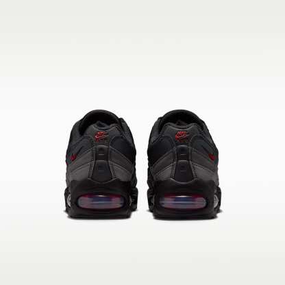Nike Air Max 95 Big Bubble Schuh (ältere Kinder) – Schwarz/Anthracite/Iron Grey/University Red