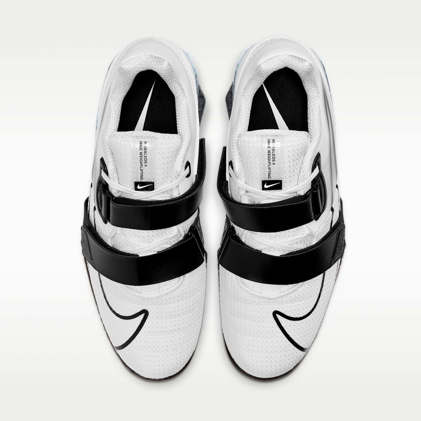 Nike Romaleos 4 Schuhe fürs Gewichtheben – Weiß/Weiß/Schwarz