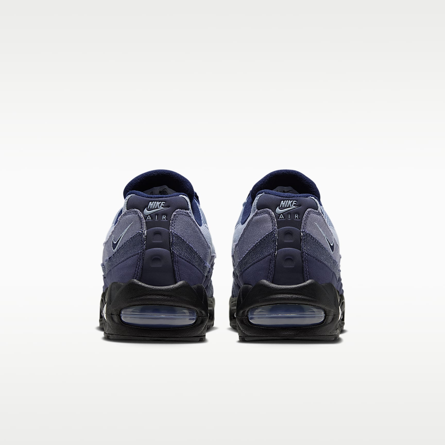 Nike Air Max 95 Big Bubble Schuh (Herren) – Ashen Slate/Midnight Navy/Light Armory Blue/Light Armory Blue